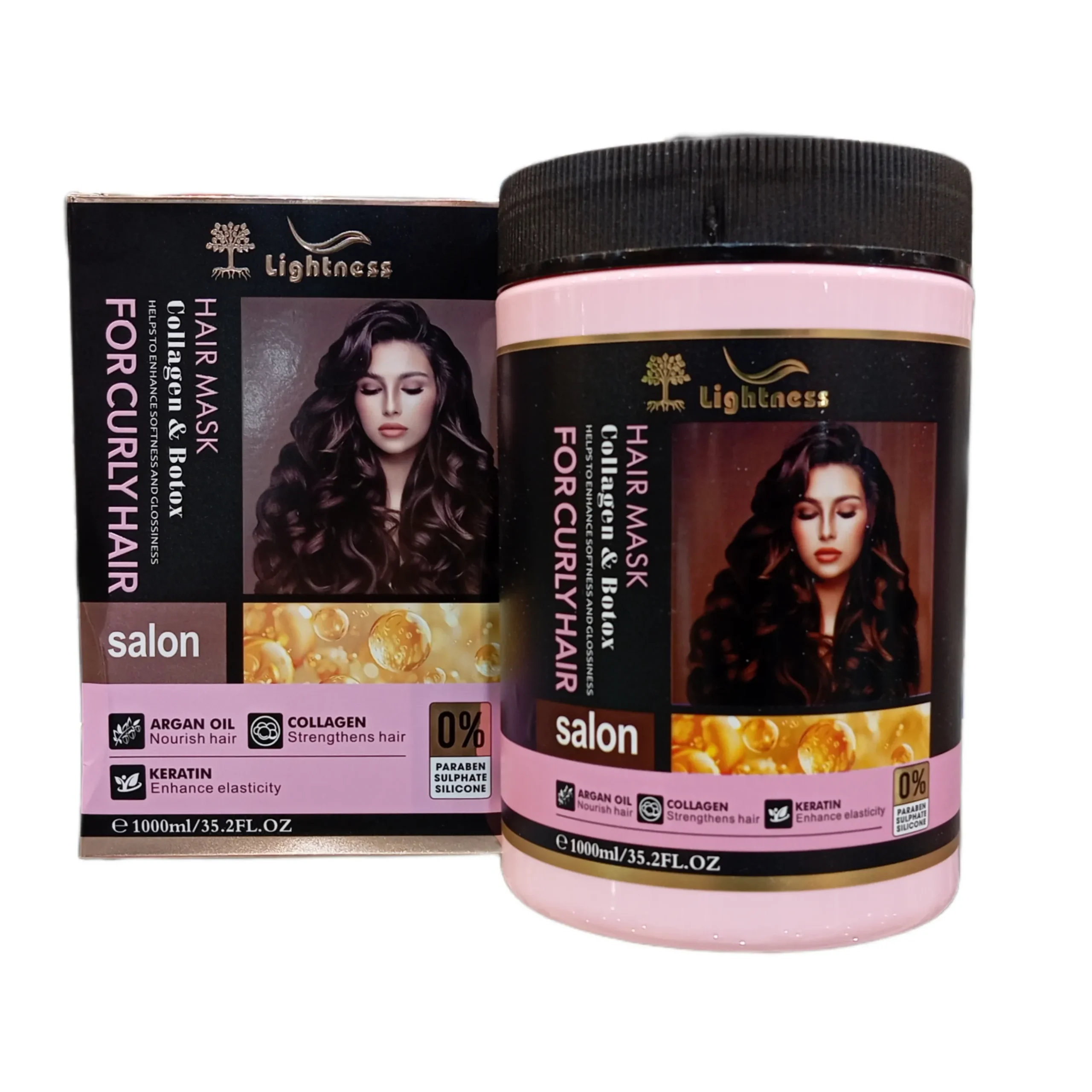 ماسک موی فر و حالت دار لایتنس